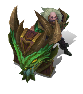 Dragonslayer Braum Emerald chroma