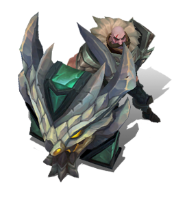 Dragonslayer Braum Pearl chroma