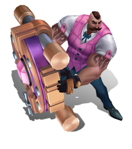 Crime City Braum Rose Quartz chroma
