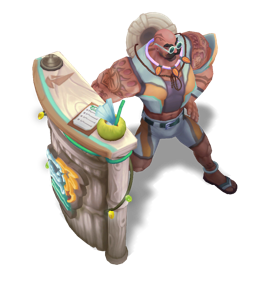 Pool Party Braum Sandstone chroma