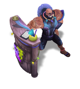 Pool Party Braum Obsidian chroma