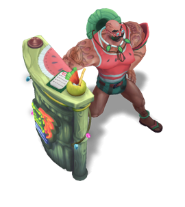 Pool Party Braum Peridot chroma