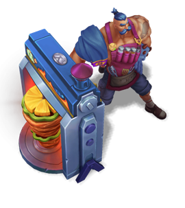 Grill Master Braum Sapphire chroma