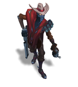 High Noon Jhin Ruby chroma