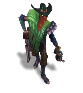 High Noon Jhin Emerald chroma