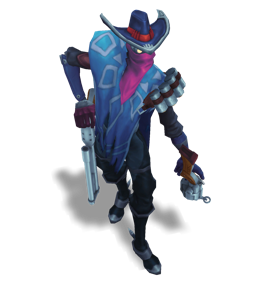 High Noon Jhin Sapphire chroma