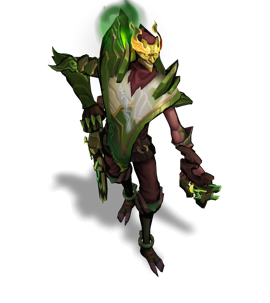 Shan Hai Scrolls Jhin Emerald chroma