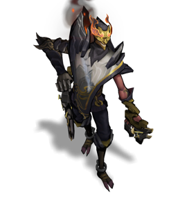 Shan Hai Scrolls Jhin Obsidian chroma