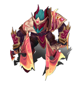 Dragonslayer Olaf Ruby chroma