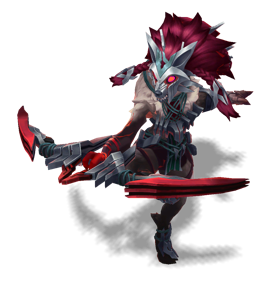 Chosen of the Wolf Kindred Ruby chroma