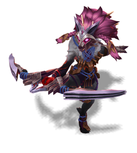 Chosen of the Wolf Kindred Rose Quartz chroma