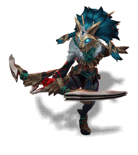 Chosen of the Wolf Kindred Turquoise chroma