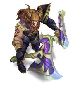Pentakill III: Lost Chapter Olaf Tanzanite chroma