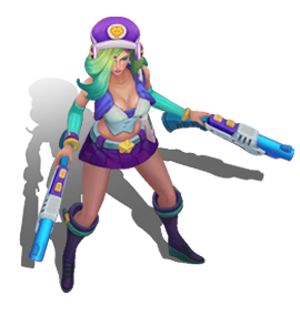 Arcade Miss Fortune Amethyst chroma