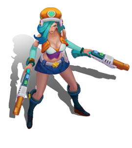 Arcade Miss Fortune Citrine chroma