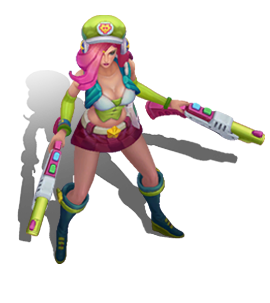 Arcade Miss Fortune Peridot chroma
