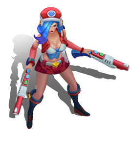 Arcade Miss Fortune Ruby chroma