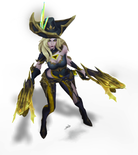 Ruined Miss Fortune Cursed chroma