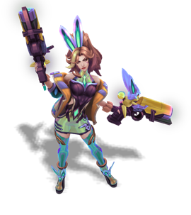 Battle Bunny Miss Fortune Catseye chroma