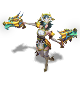 Porcelain Miss Fortune Catseye chroma