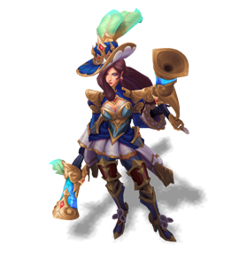Battle Queen Miss Fortune Sapphire chroma