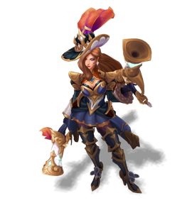 Battle Queen Miss Fortune Obsidian chroma
