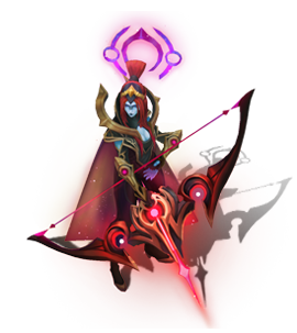 Cosmic Queen Ashe Obsidian chroma
