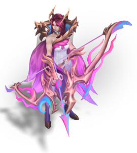 Fae Dragon Ashe Rose Quartz chroma