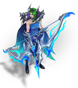 Fae Dragon Ashe Sapphire chroma