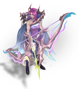 Fae Dragon Ashe Rainbow chroma