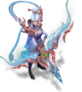 Lunar Empress Ashe Sapphire chroma