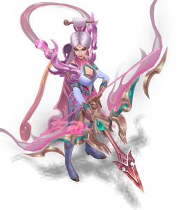 Lunar Empress Ashe Rose Quartz chroma