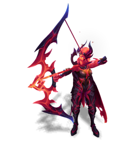 Infernal Ashe Ruby chroma