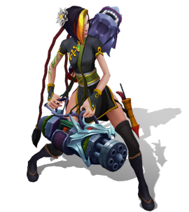 Firecracker Jinx Obsidian chroma