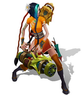 Firecracker Jinx Citrine chroma