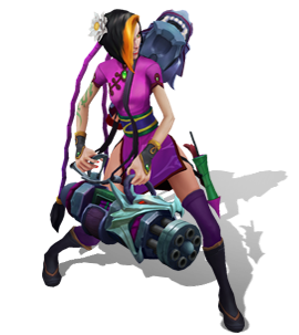 Firecracker Jinx Amethyst chroma