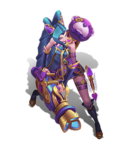 Heartseeker Jinx Amethyst chroma