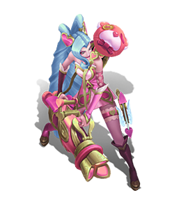 Heartseeker Jinx Rose Quartz chroma