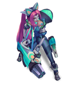 Battle Cat Jinx Sapphire chroma