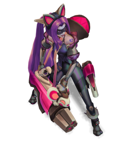 Battle Cat Jinx Obsidian chroma