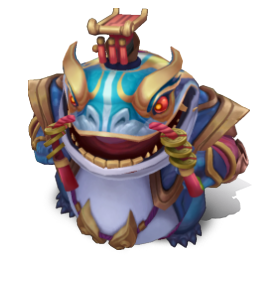 Coin Emperor Tahm Kench Aquamarine chroma