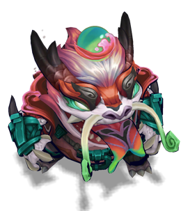 Shan Hai Scrolls Tahm Kench Ruby chroma