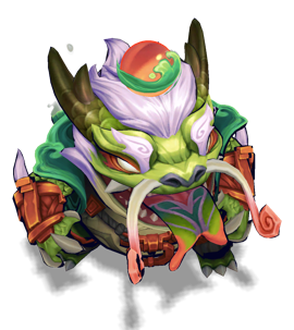 Shan Hai Scrolls Tahm Kench Peridot chroma
