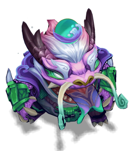 Shan Hai Scrolls Tahm Kench Tanzanite chroma