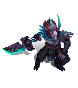 Blood Moon Tryndamere Obsidian chroma