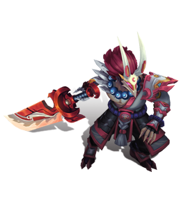 Blood Moon Tryndamere Ruby chroma