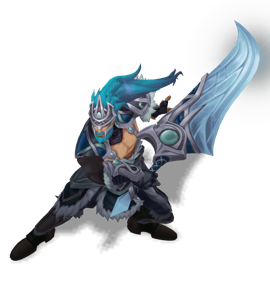Victorious Tryndamere Platinum chroma