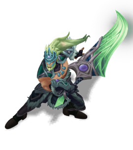 Victorious Tryndamere Emerald chroma