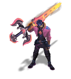 Lunar Beast Viego Rose Quartz chroma