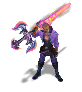 Lunar Beast Viego Tanzanite chroma